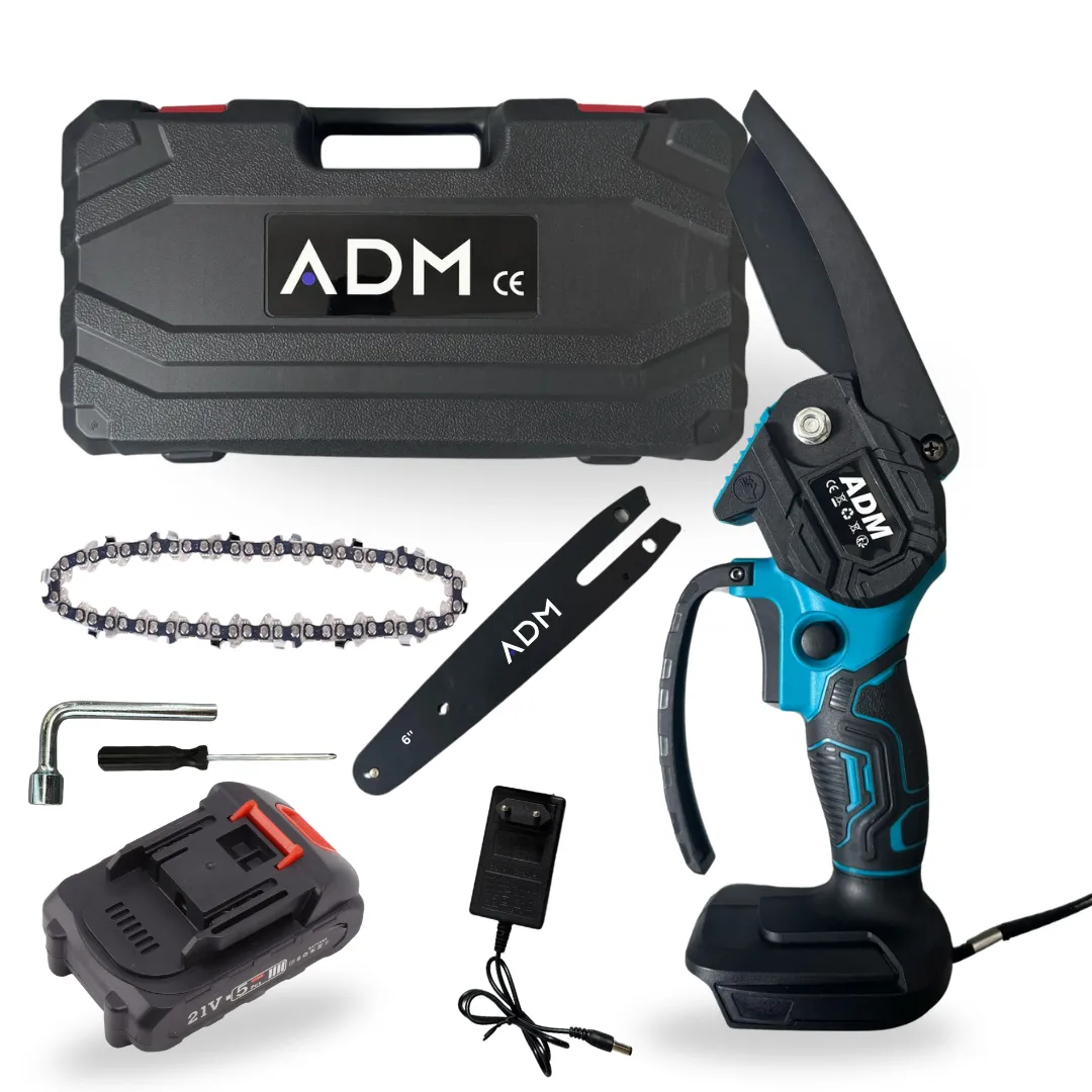 ADAMANTA ADM 368 mini motosega elettrica a batteria