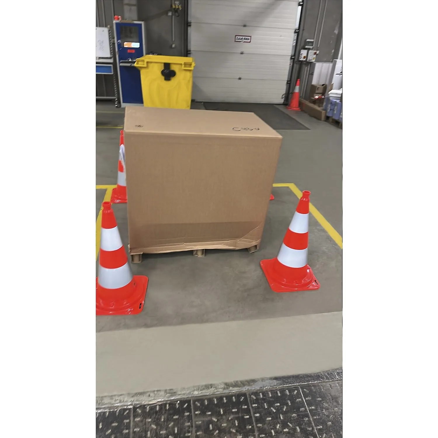 Kaiserkraft cono stradale PVC fluorescente impilabile