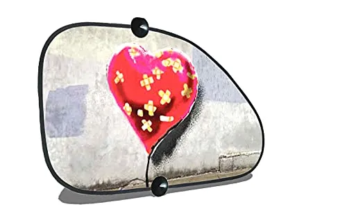 Euromarketing Banksy's Graffiti parasole auto ventosa