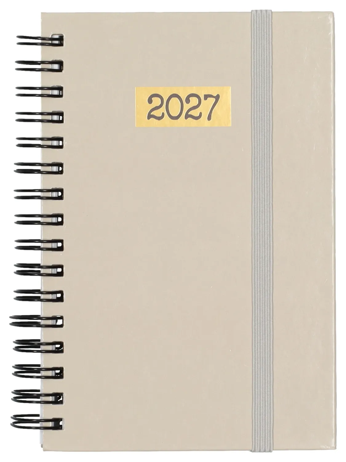Wibra agenda 2027 tascabile a spirale 14,5x10 cm
