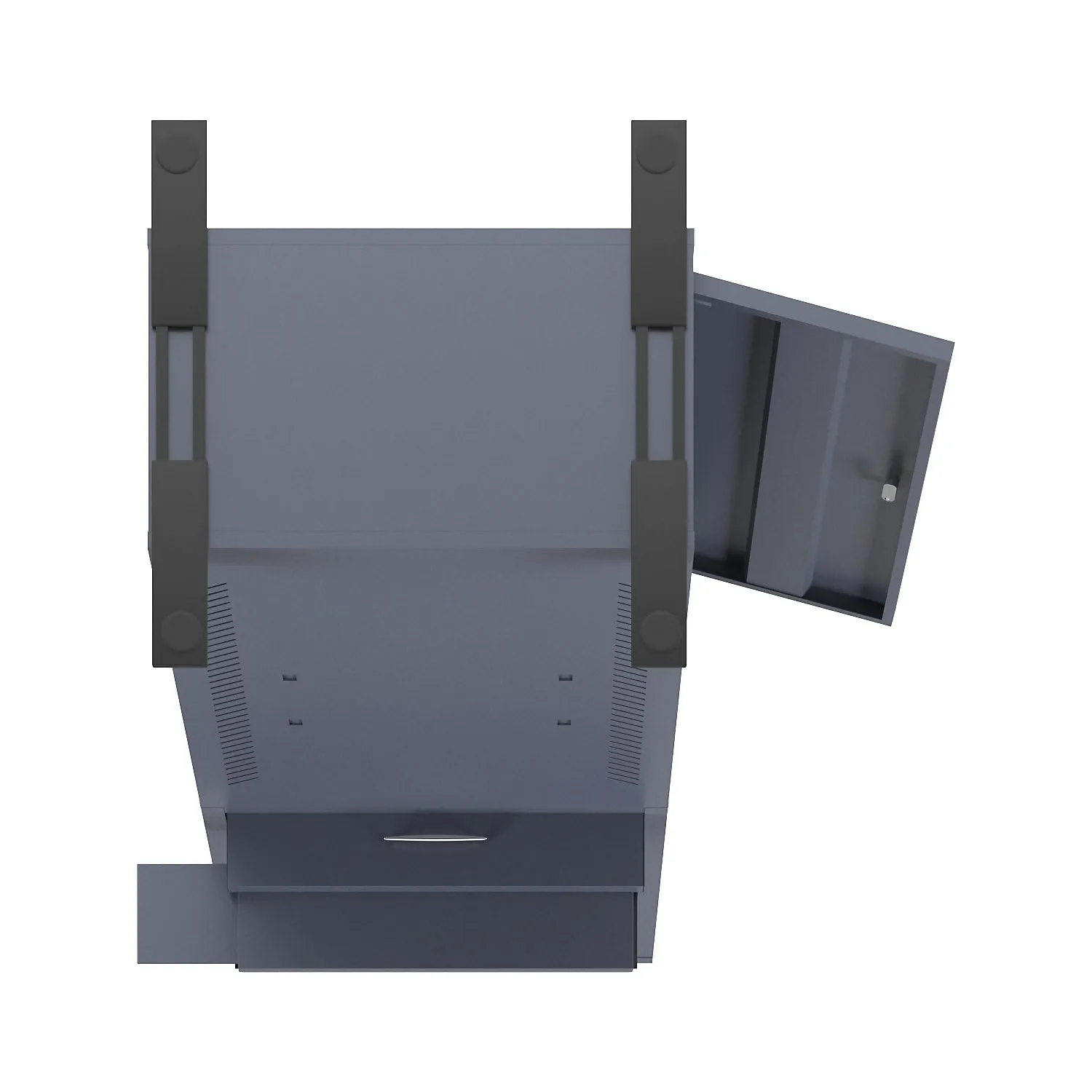 Kaiserkraft Eurokraft Basic postazione PC chiusa con serratura