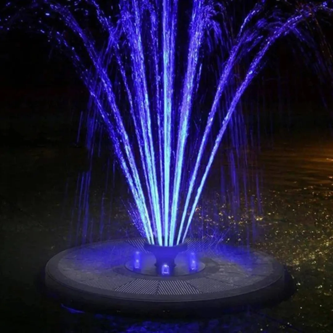ADAMANTA 360 pompa fontana solare galleggiante 8 ugelli