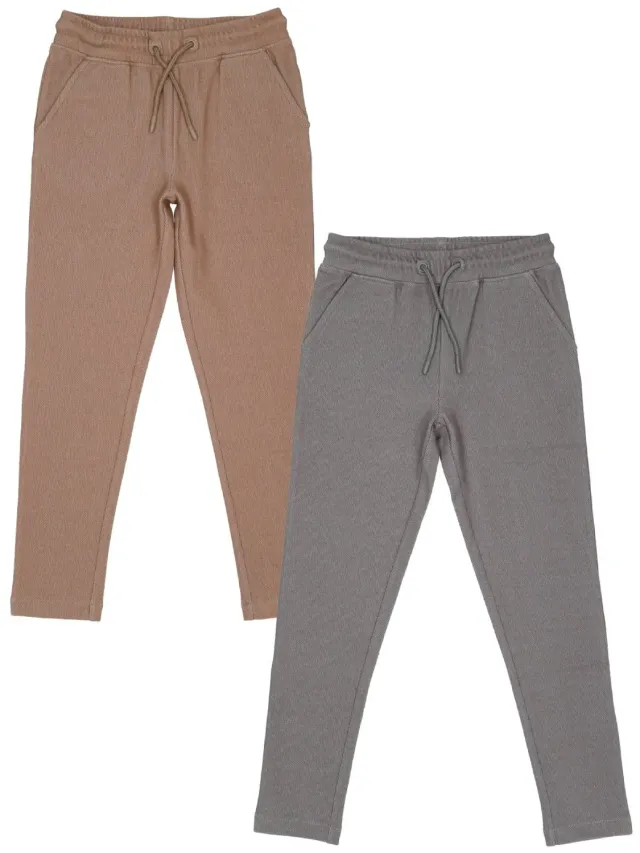 Wibra pantaloni jogging bimbo piqué cotone elastico