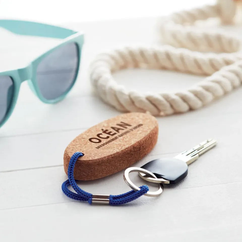 3BPRO MO6161 portachiavi galleggiante in sughero personalizzato