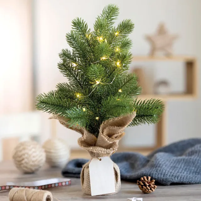3BPRO CX1511-09 mini albero Natale artificiale LED 42 cm
