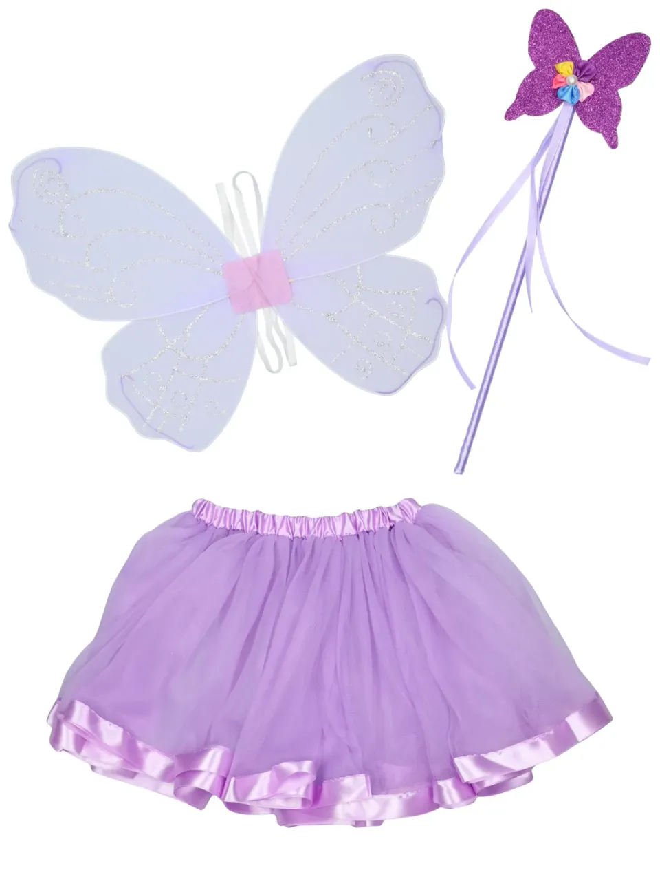 Wibra Costume Fata 3 Pezzi tutu bambina
