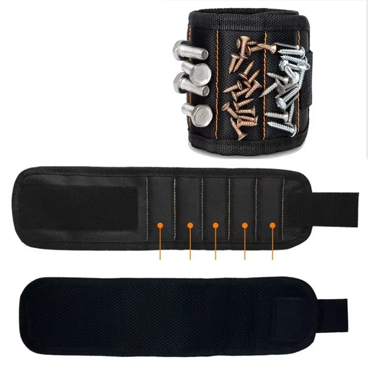 ADAMANTA 534 bracciale magnetico attrezzi regolabile