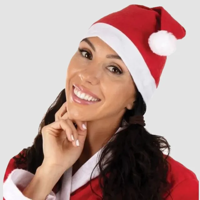 3BPRO CX1525-05 cappello Natale RPET rosso