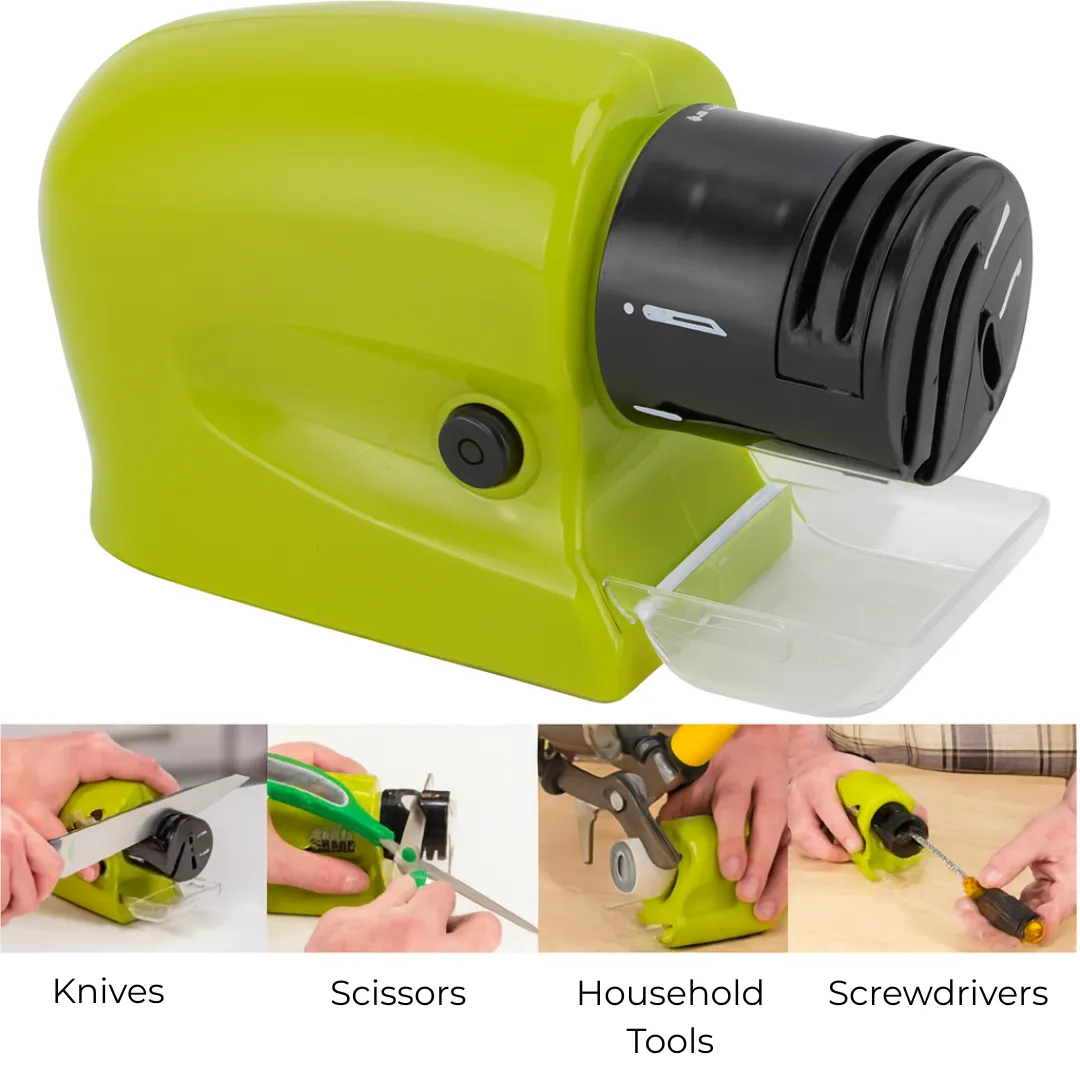 ADAMANTA Electric Knife Sharpener affilacoltelli elettrico multiuso