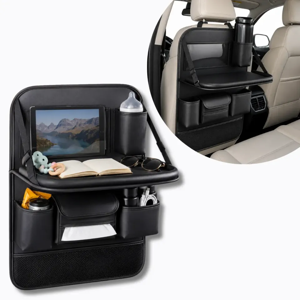 ADAMANTA Car BackSeat Organizer 7099 organizer auto con tavolino pieghevole