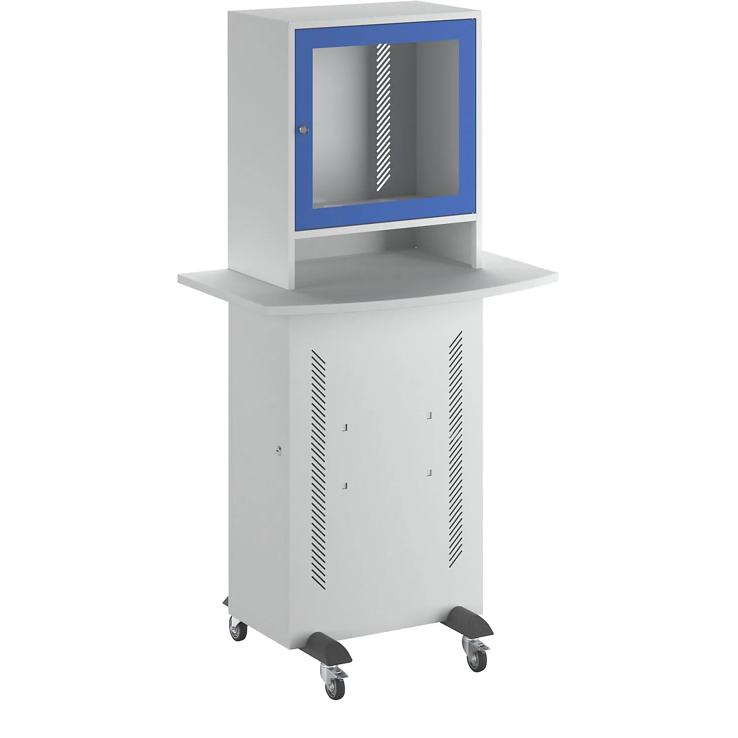 Kaiserkraft Eurokraft Basic Armadio computer acciaio ventilato