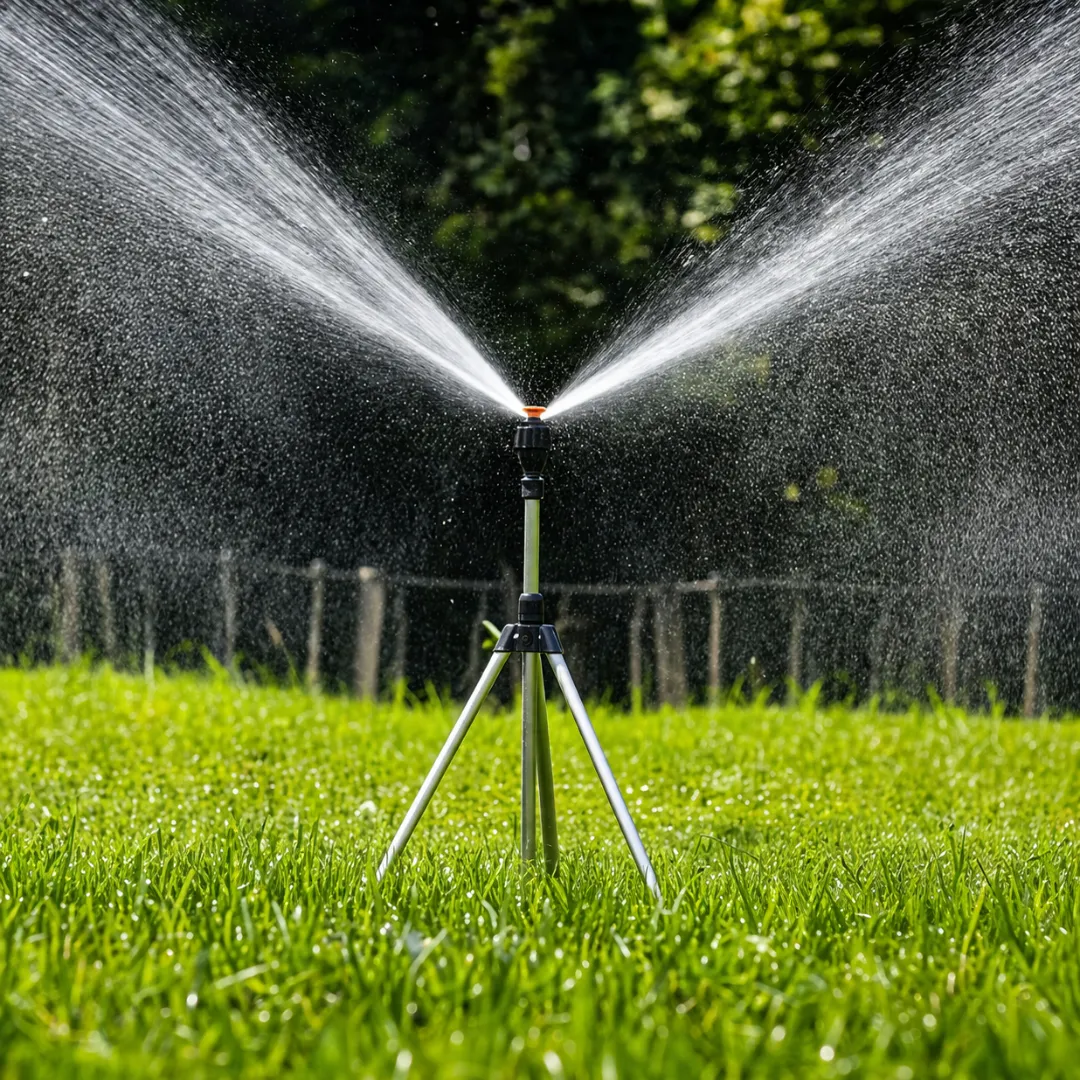 ADAMANTA 2290 irrigatore rotante 360° con treppiede