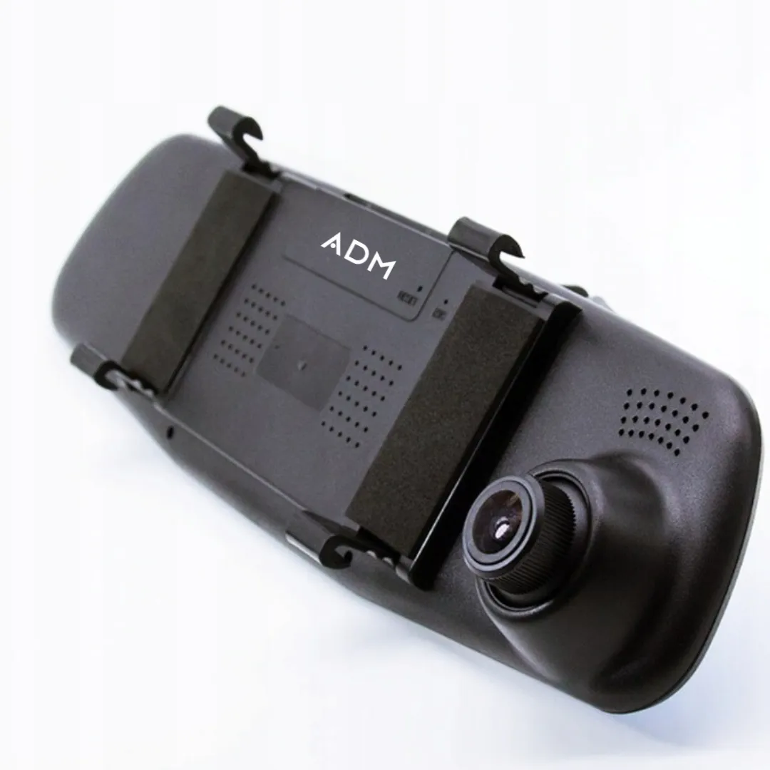 ADAMANTA ADM 191 Dash Cam Full HD con Retrocamera