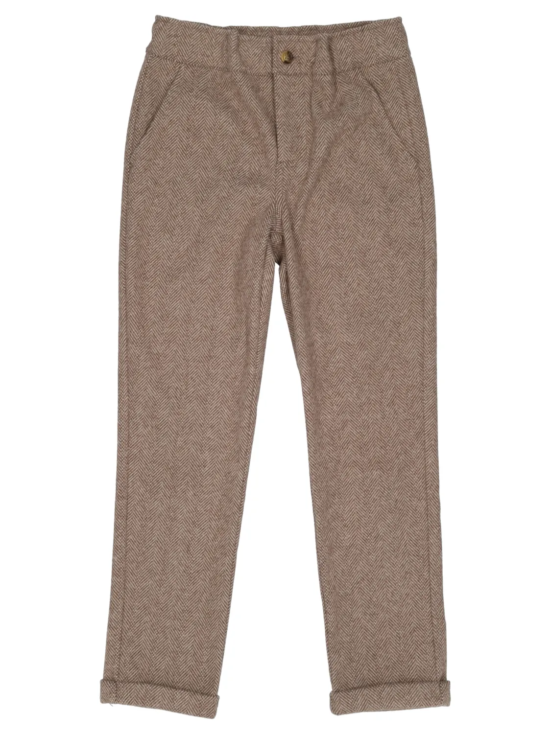 Wibra pantaloni ragazzo jacquard eleganti