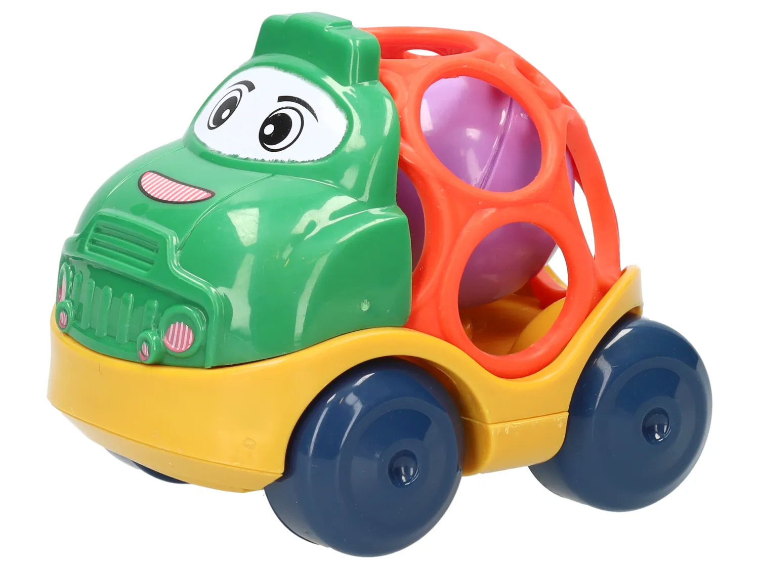 Wibra sonaglio macchinina bimbo plastica colorata