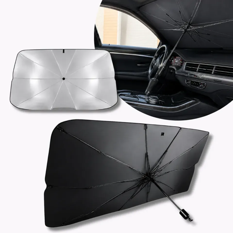 ADAMANTA ADM Foldable Car Windshield Sun Shade Umbrella parasole auto