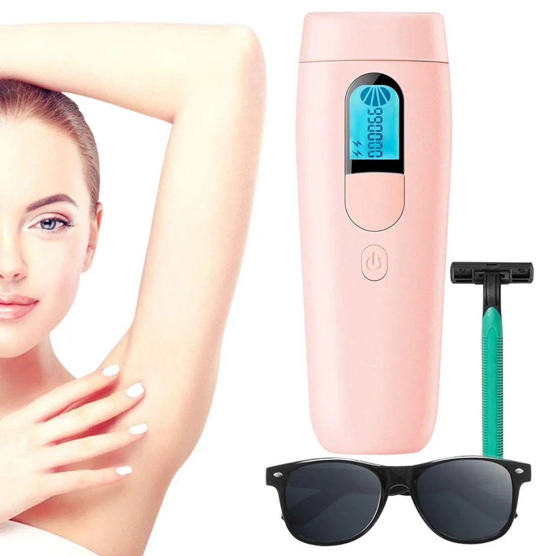 Action Epilatore Luce Pulsata IPL 990.000 Flash