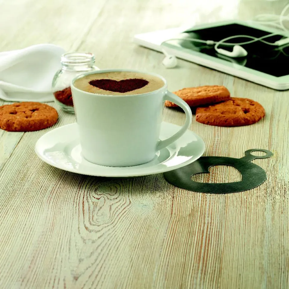 3BPRO MO9080-06 tazza cappuccino in porcellana con piattino