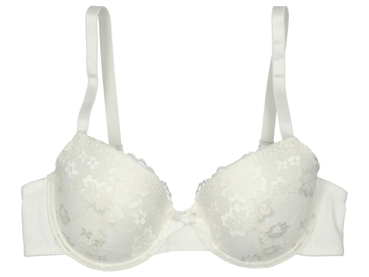 Wibra reggiseno in pizzo coppe preformate elastico