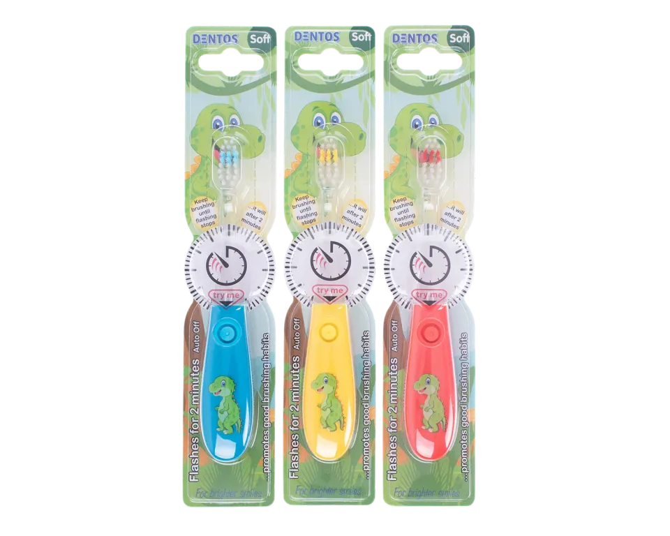 Wibra spazzolino bambini con timer luminoso