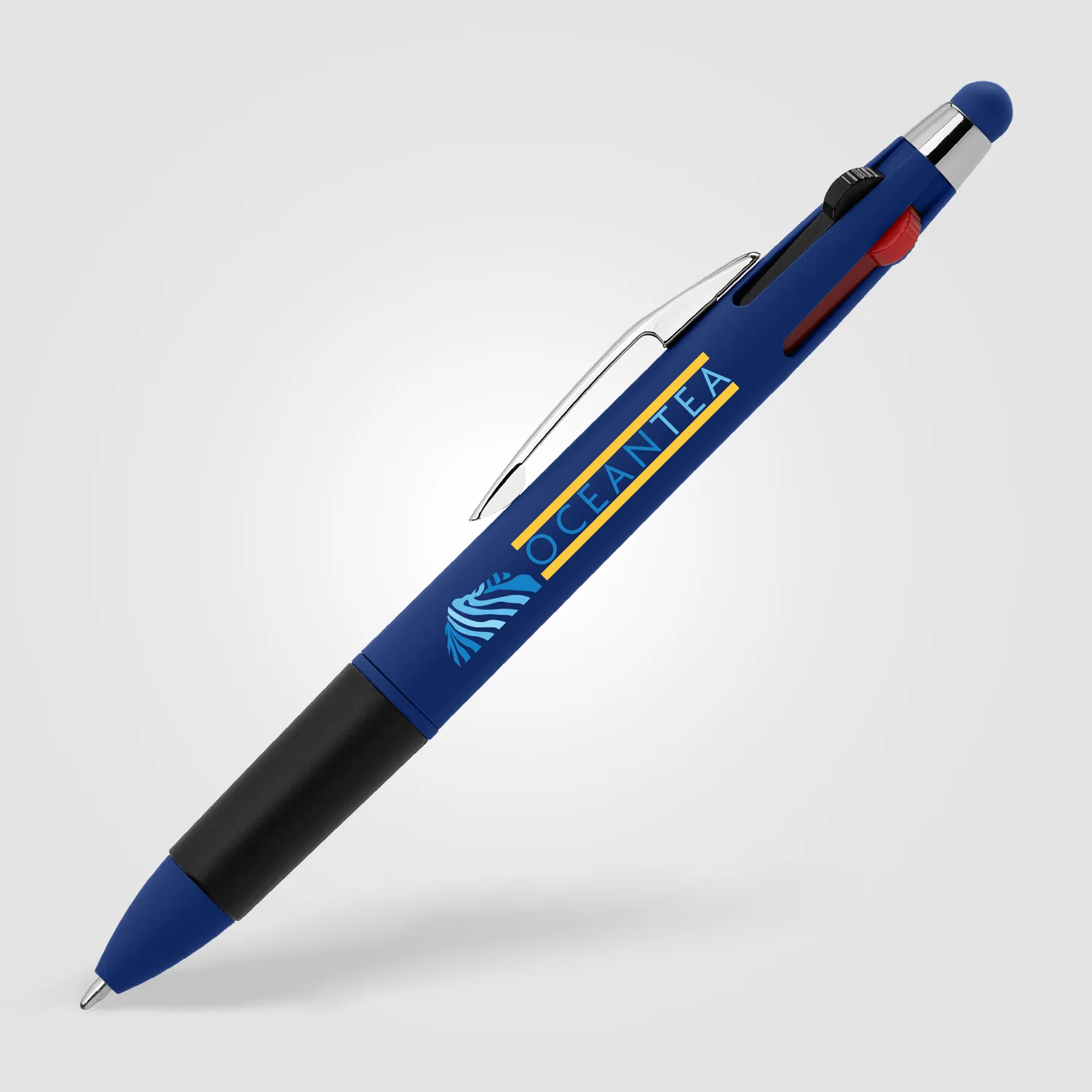 3BPRO AGR Quattro Softy penna 4 colori con touch gommata
