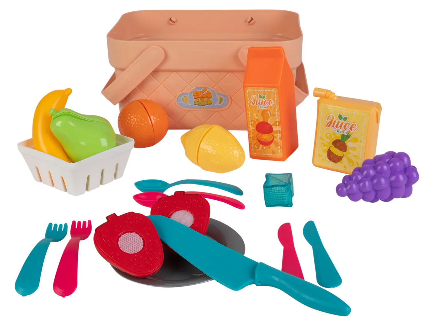Wibra cesto frutta giocattolo con accessori smontabile