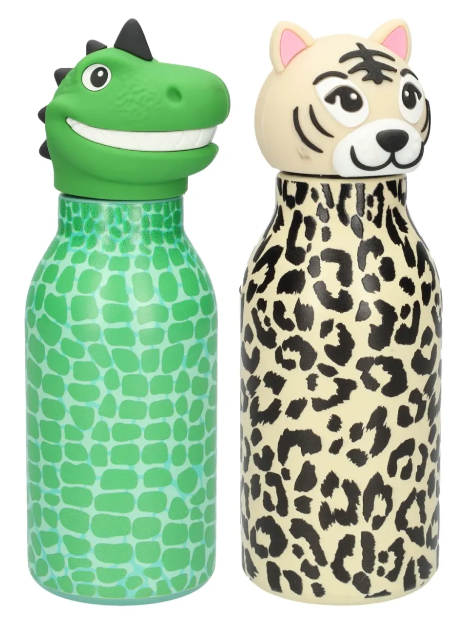 Wibra borraccia bimbi animali 450 ml acciaio
