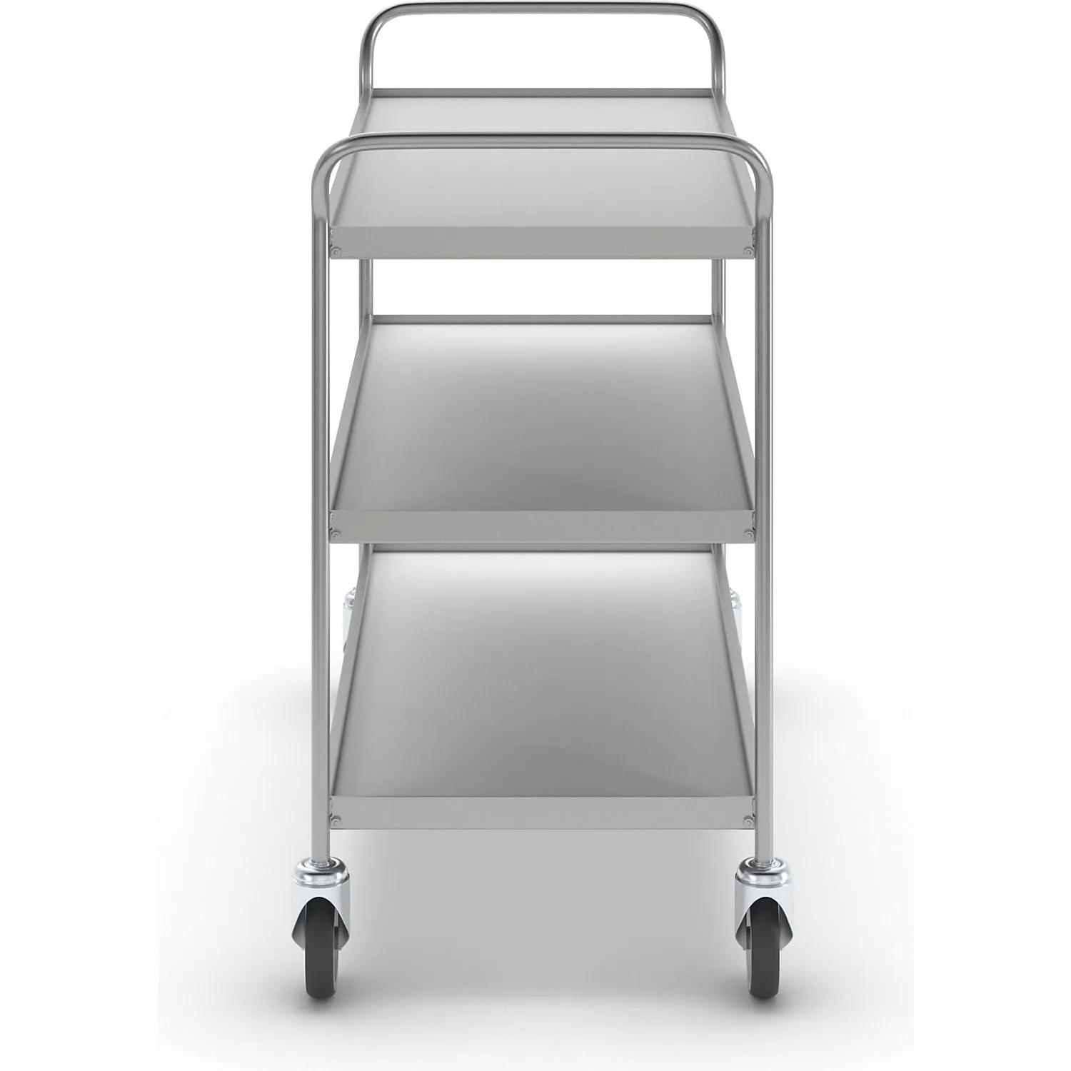 Eurokraft Pro carrello servizio 3 ripiani 150 kg grigio
