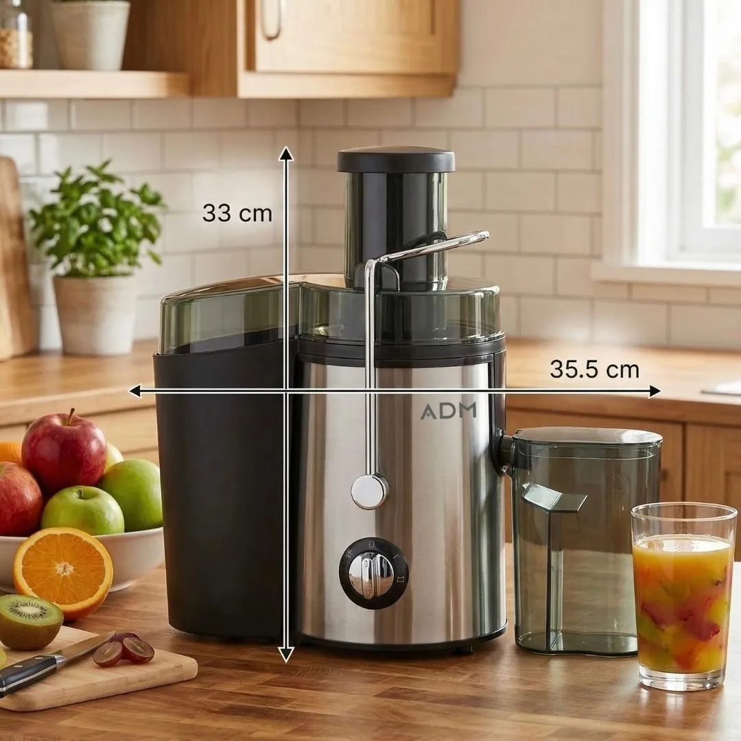 ADAMANTA ADM 2035-2 Centrifuga Frutta Verdura 600W 2 Velocità