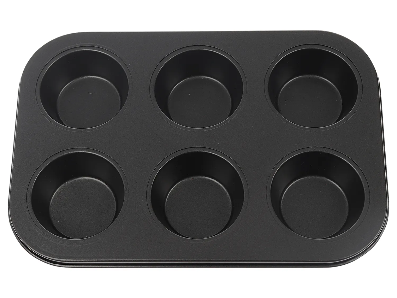Wibra stampo muffin antiaderente 6 posti 26,5 cm