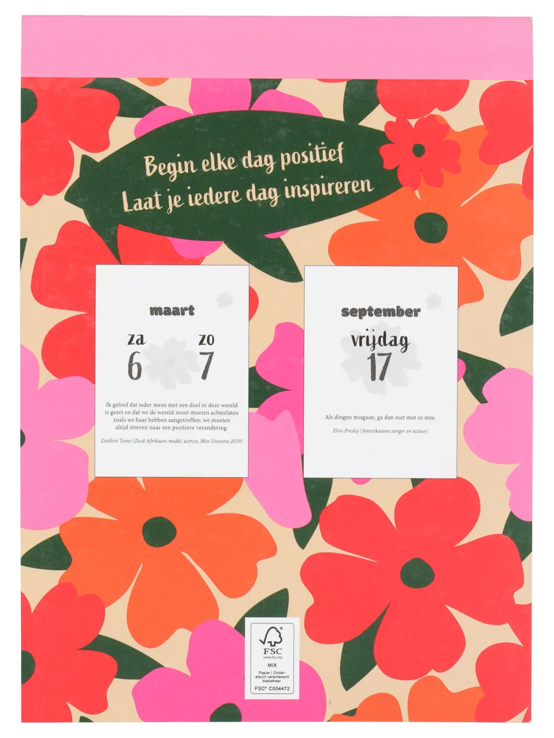 Wibra Calendario da Strappare 2027 Giornaliero