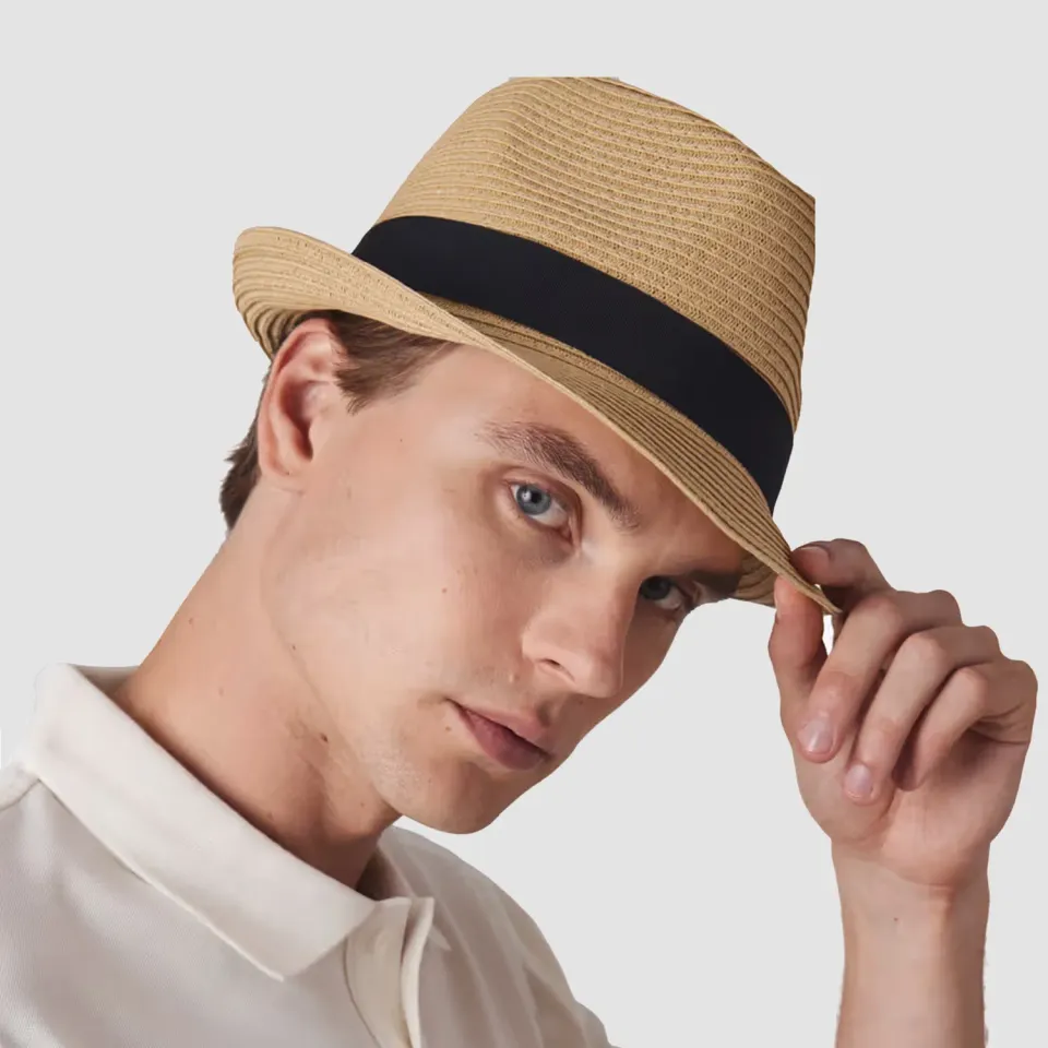 3BPRO Chapeau Ajustable en Paille de Papier cappello