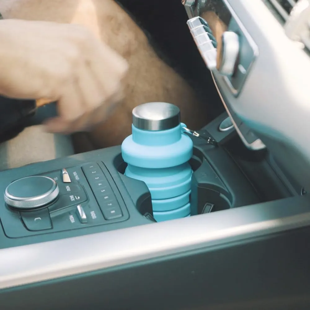 Euromarketing Flexy Top borraccia pieghevole silicone
