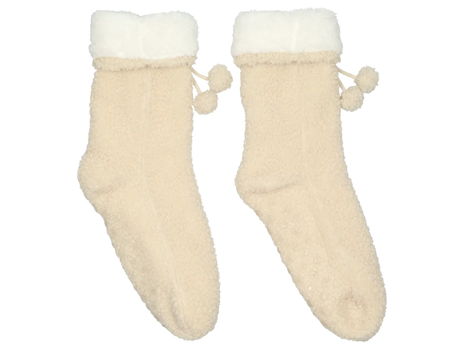 Wibra calzini donna teddy 1 paio caldi e morbidi