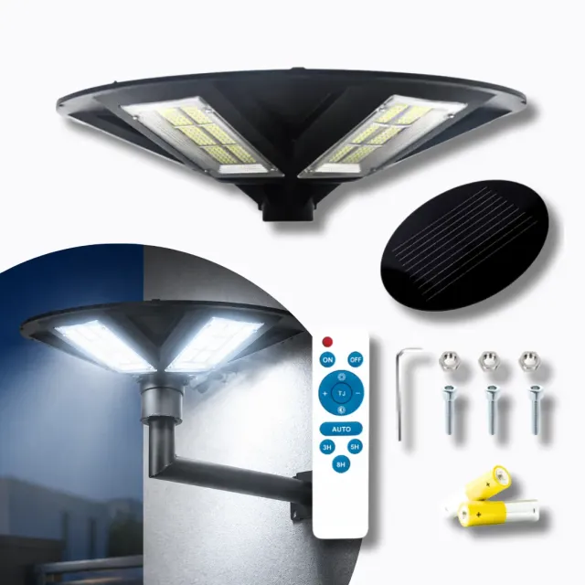 ADAMANTA 533 Lampada Solare LED 600W con Sensore
