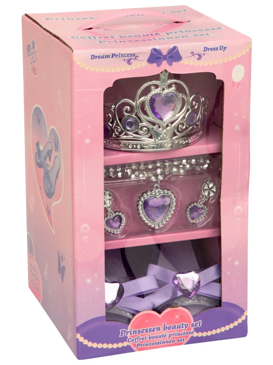 Wibra set travestimento principessa 4 pezzi bimba