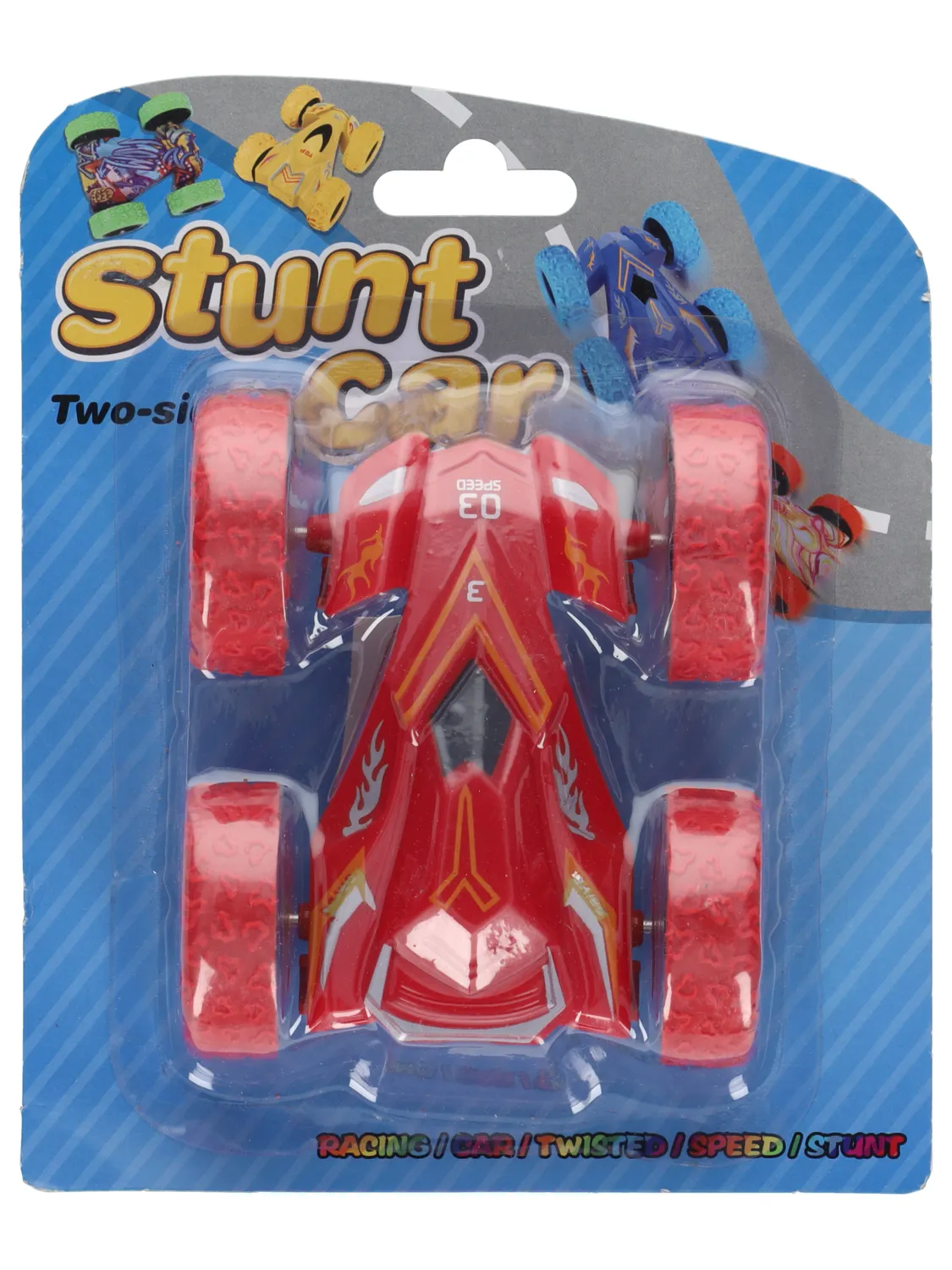 Wibra Stunt doppia faccia macchinina attrito
