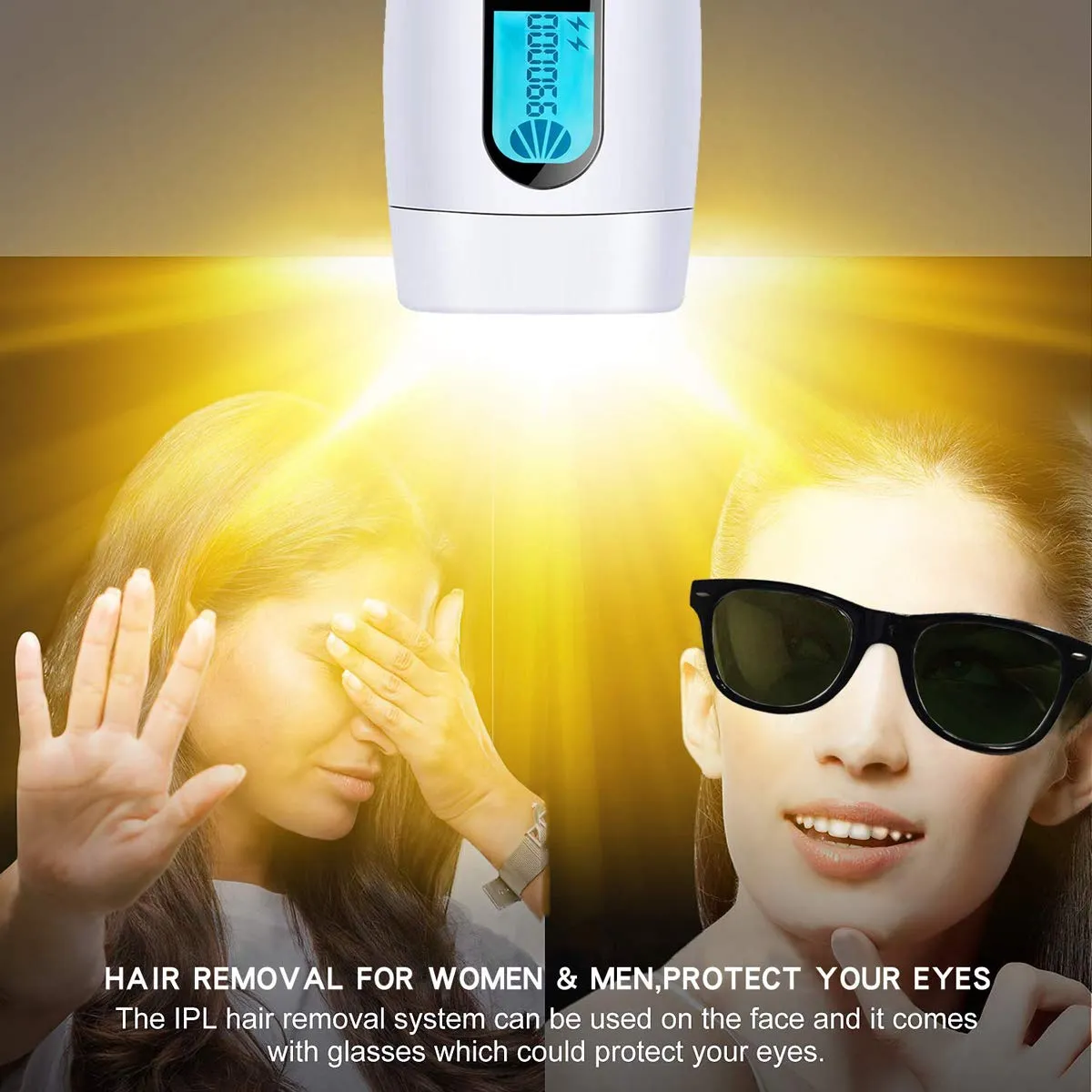 Action Epilatore Luce Pulsata IPL 990.000 Flash