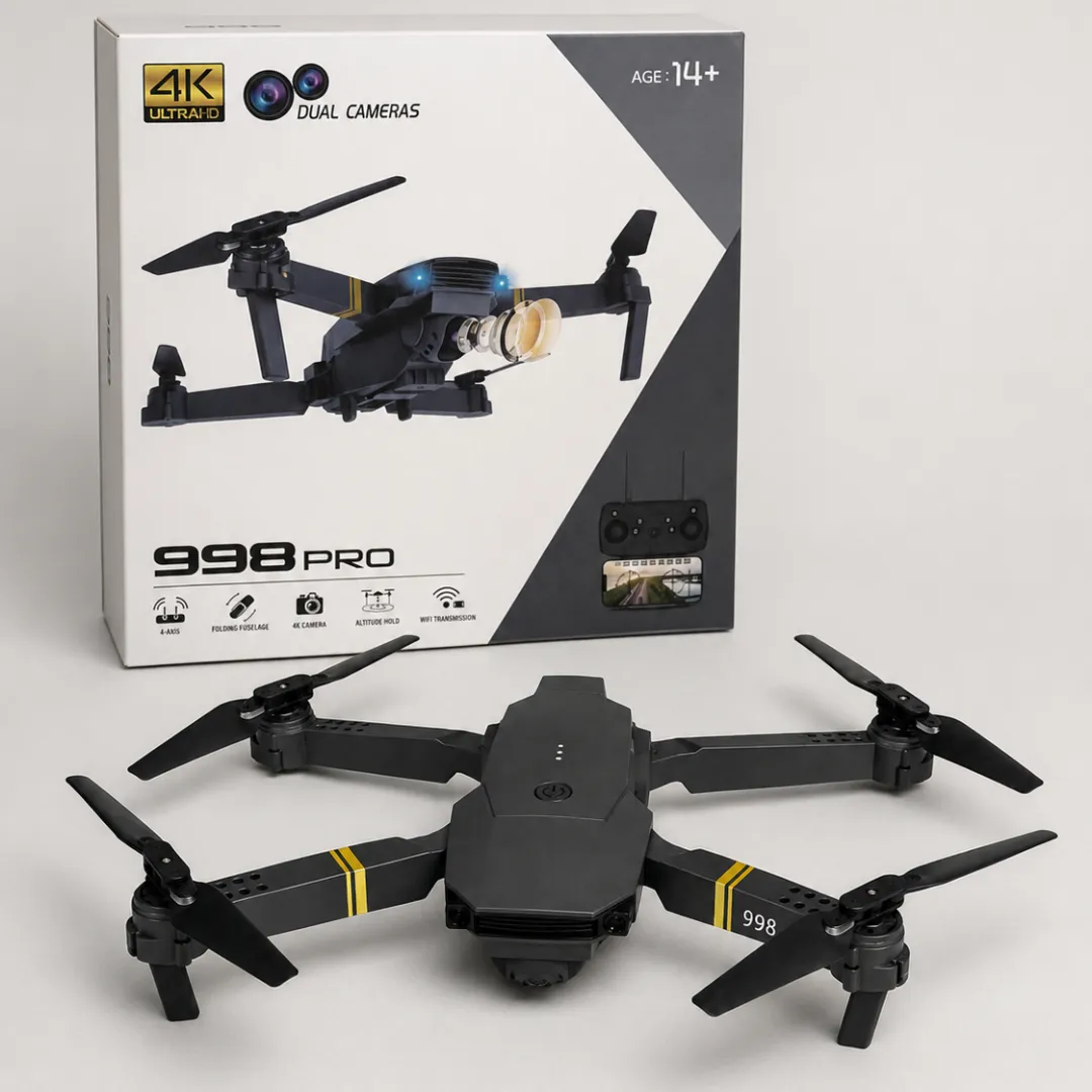 ADAMANTA 414 Drone Pieghevole Fotocamera HD WiFi