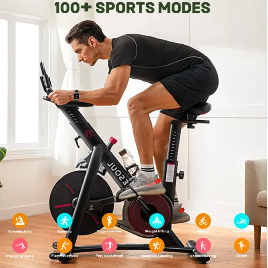 ADAMANTA V17 smartwatch impermeabile con torcia