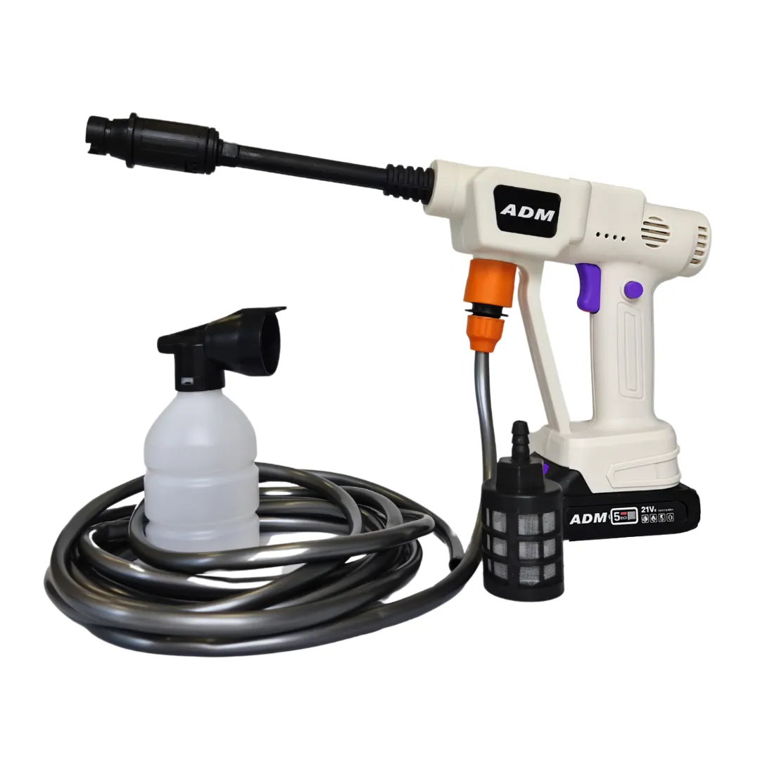 ADAMANTA ADM idropulitrice a batteria 21V 2 batterie