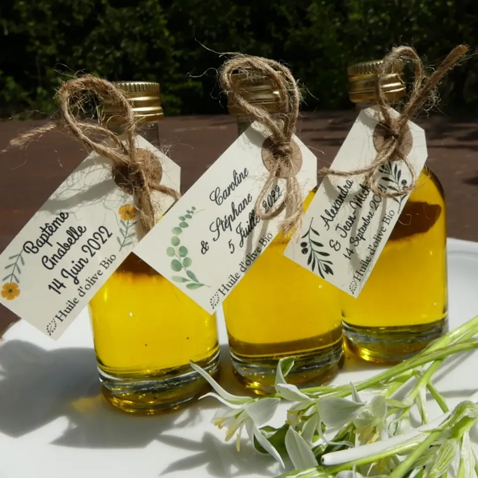 DG-MIGNONETTE fiala olio d’oliva 5 cl personalizzata