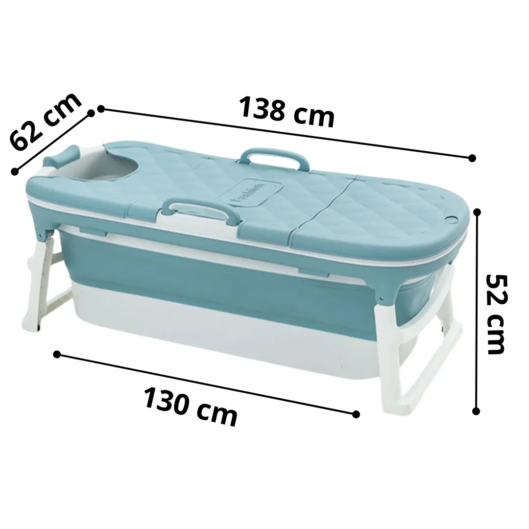 ADAMANTA ADM 530 vasca pieghevole con rullo massaggio