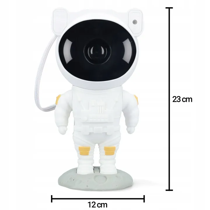 ADAMANTA ASTRONAUT LED STAR PROJECTOR lampada proiettore stelle