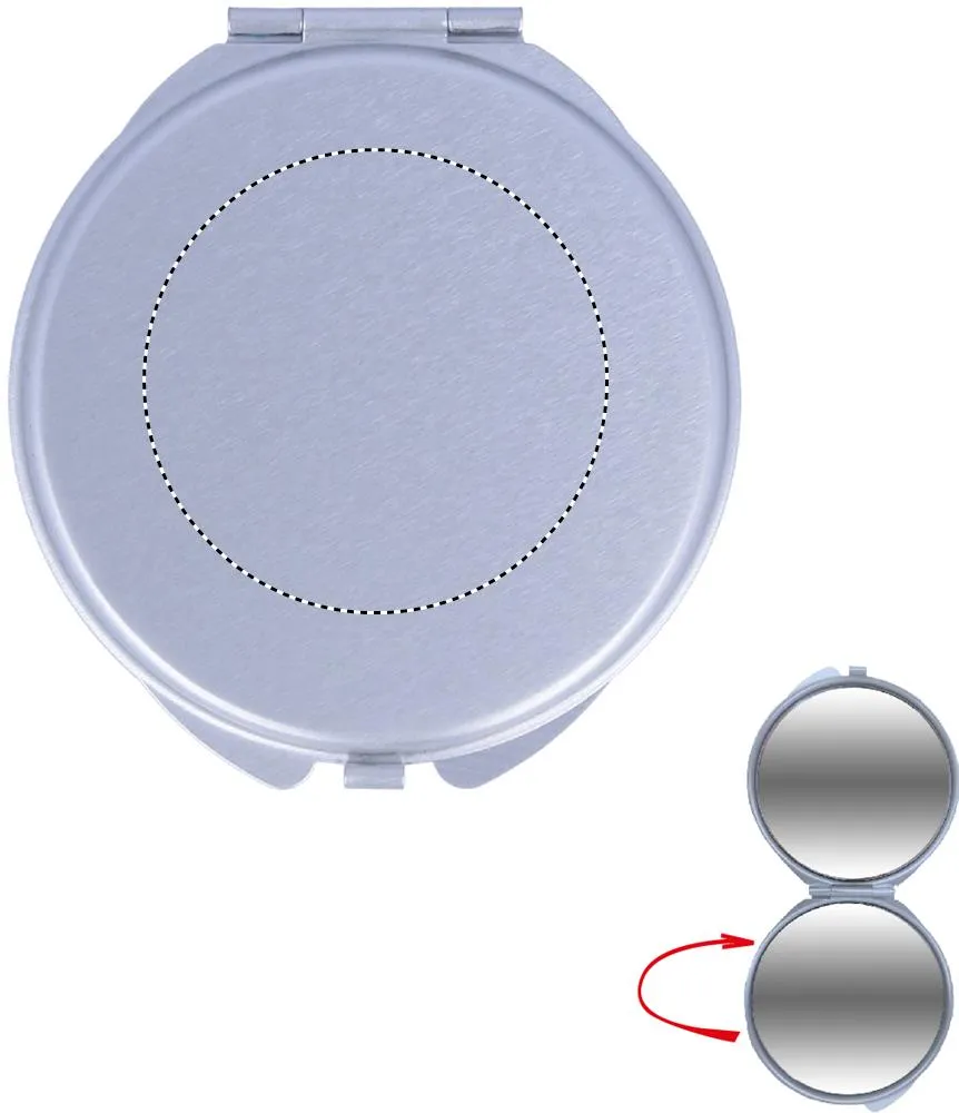 3BPRO KC2226-16 specchietto doppio alluminio