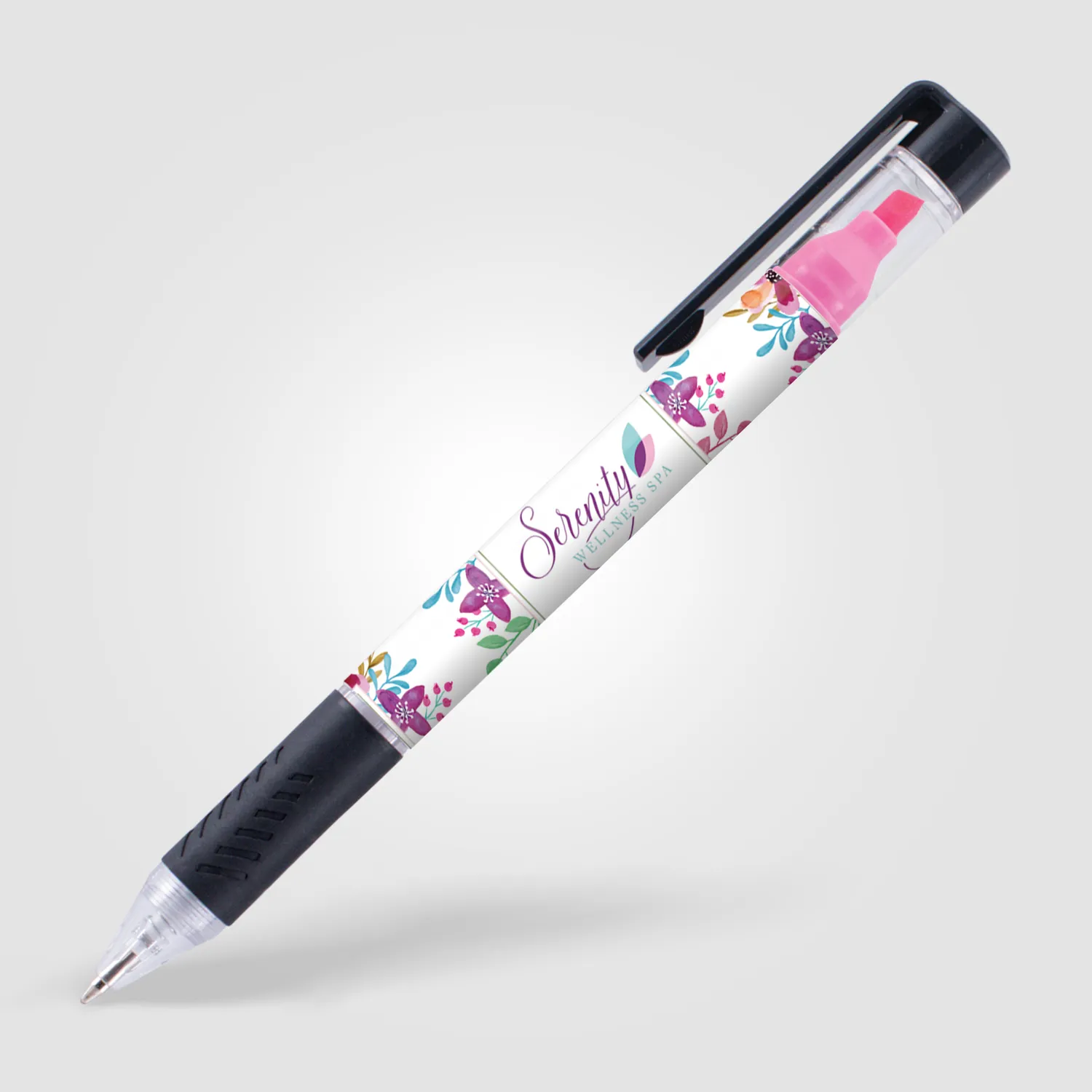 3BPRO Bergman penna 2 in 1 con evidenziatore personalizzato
