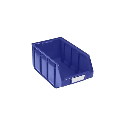 Kaiserkraft contenitore bocca di lupo blu 24 pezzi HDPE