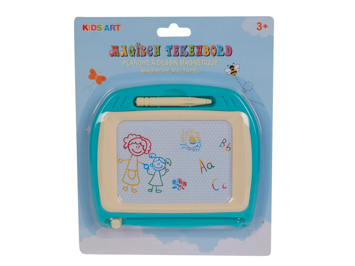 Wibra lavagnetta magnetica bambini 18,3x15,5 cm