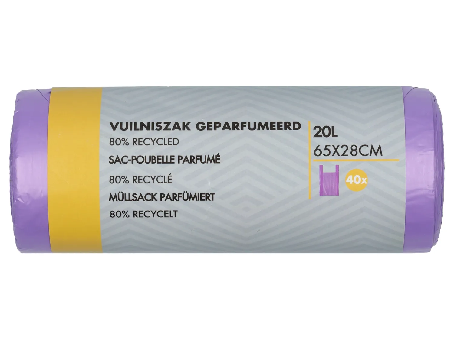 Wibra sacchi pattumiera profumati 20 L 40 pezzi