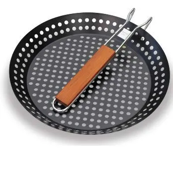Euromarketing BBQ Pan padella barbecue forata antiaderente